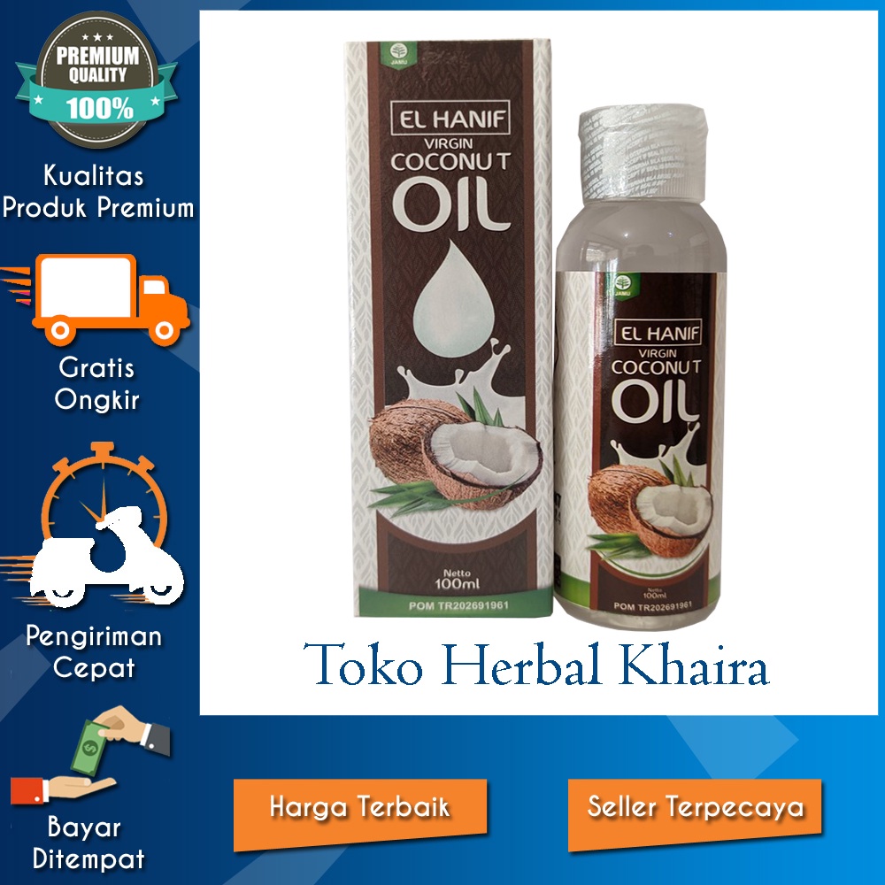 

EL HANIF VCO 100 ML VIRGIN COCONUT OIL MINYAK KELAPA