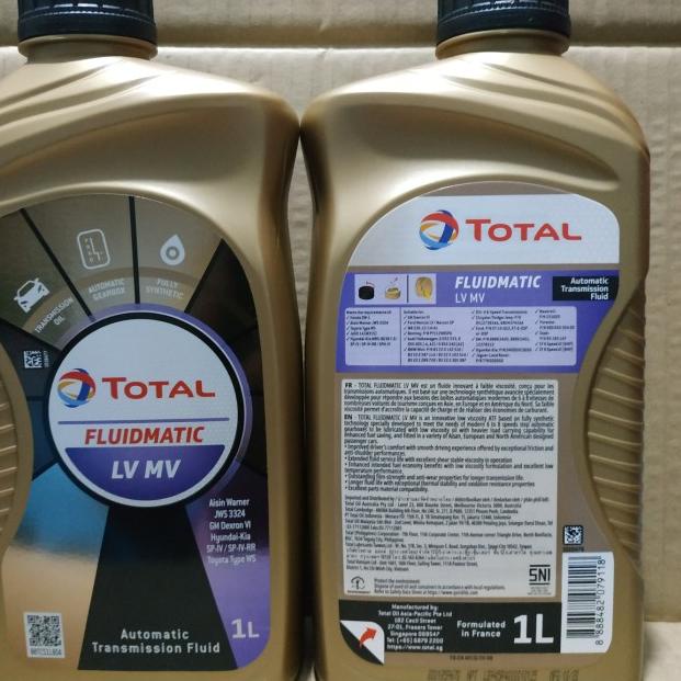 ATF Total LVMV LV MV Dexron VI / Dextron 6 Automatic Transmission