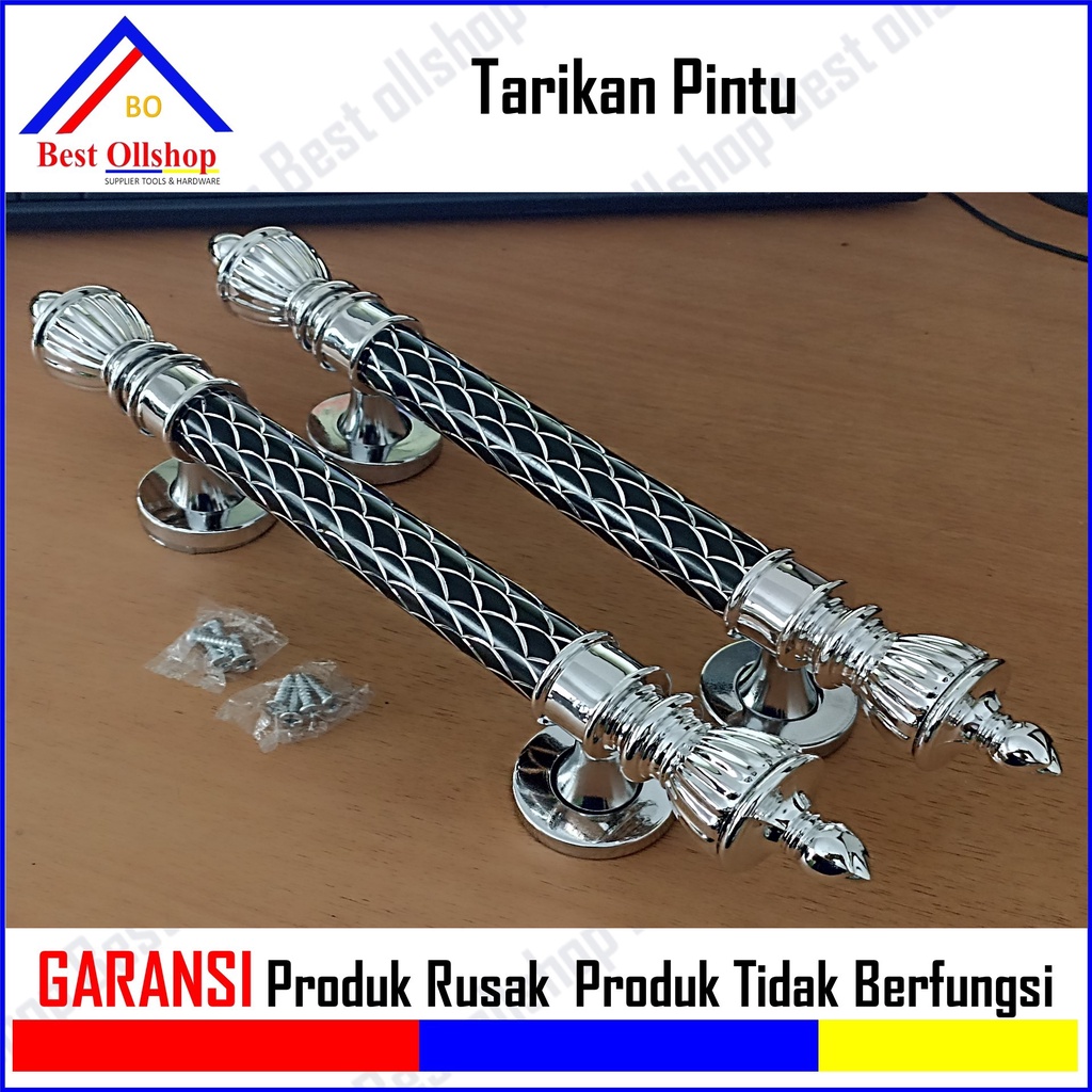 Tarikan Pintu Kupu Tarung / Pegangan Pintu Minimalis 2 Pintu / Tarikan Pintu Rumah Sisik Naga / Handle Pintu Rumah 2 Pintu