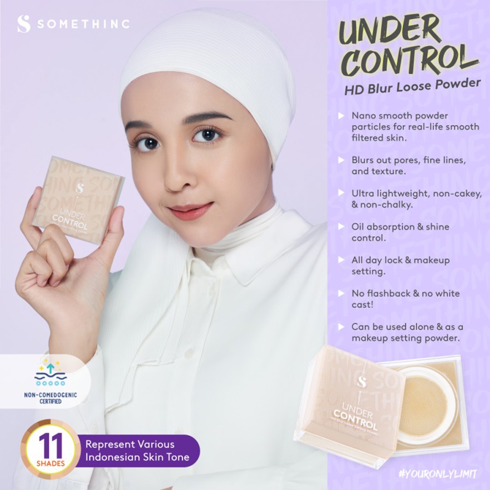 SOMETHINC Under Control HD Blur Loose Powder