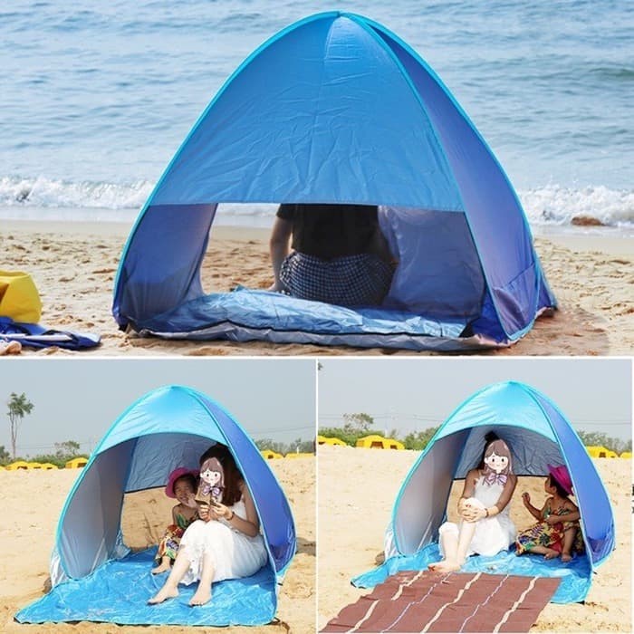 Tenda Piknik Pantai Camping Kemping Anak Buka Otomatis 2 orang 018-9