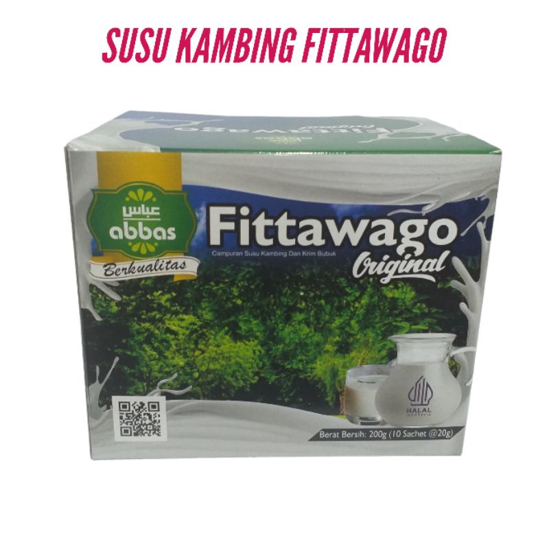 

Susu kambing Fittamago original 10 sashet