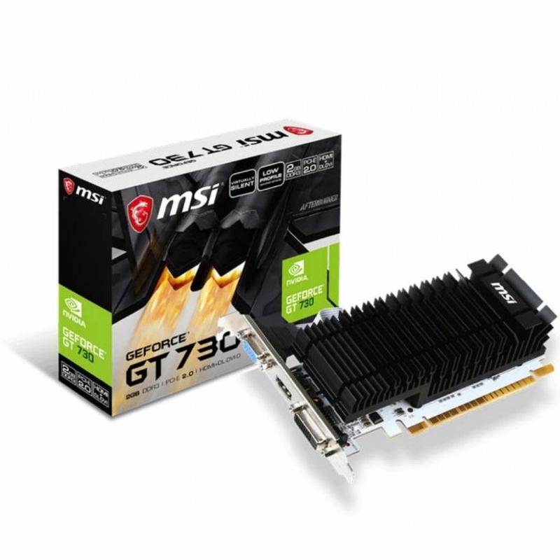 VGA MSI GT730 2GB DDR3 bukan GT610 GT630 GT710 GT740 GTX710 GTX740