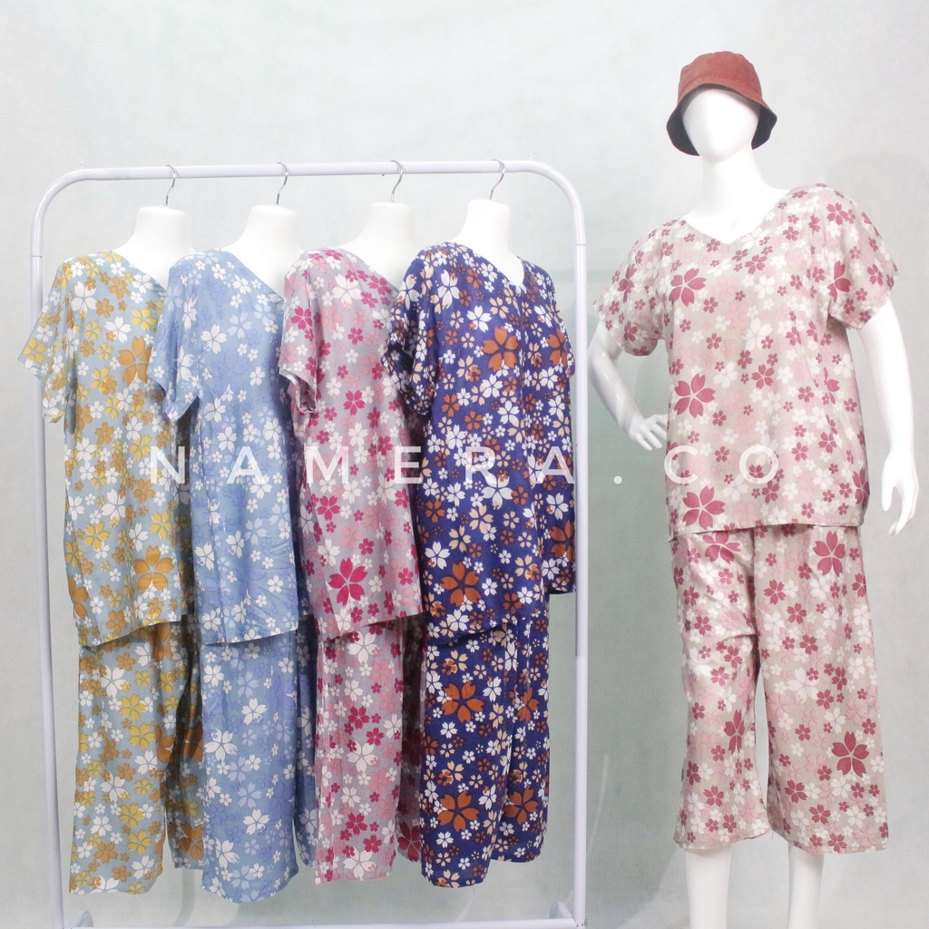 Piyama wanita pendek/piyama tencel/baju tidur wanita/piyama wanita/baju tidur wanita premium/Setelan Baju Wanita Celana Pendek/baju tidur satu set