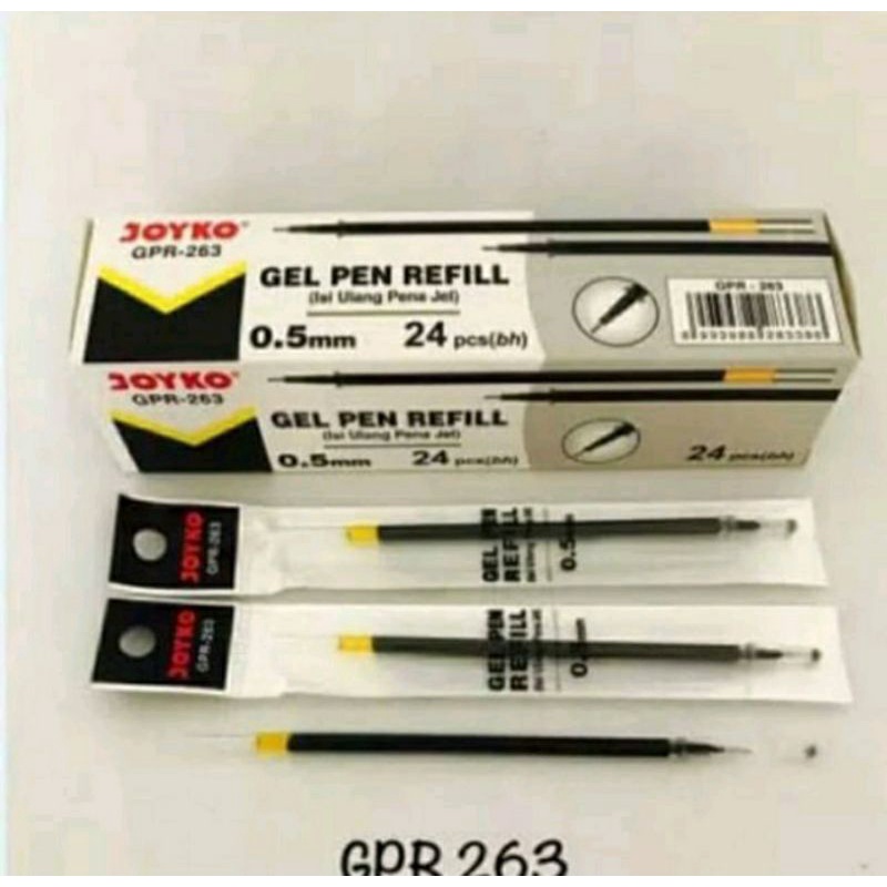 

Joyko Reffil Pulpen/isi pulpen gel joyko Gpr - 263 ( 1 pcs )