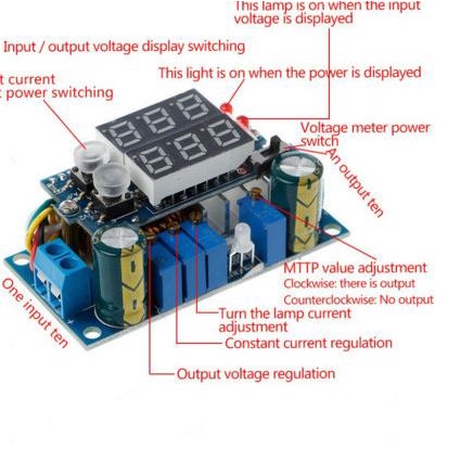 Modul Step Down MPPT 5A 5 Ampere Solar Panel Charge Controller