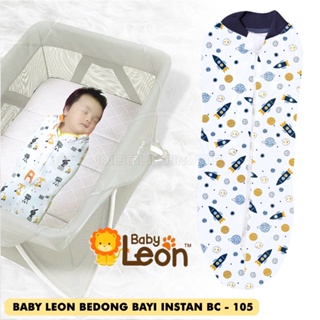Image of Bedong Bayi Instan Katun BABY LEON Single Knit Baju pakaian selimut bayi BC-105 Bisa Pilih Motif