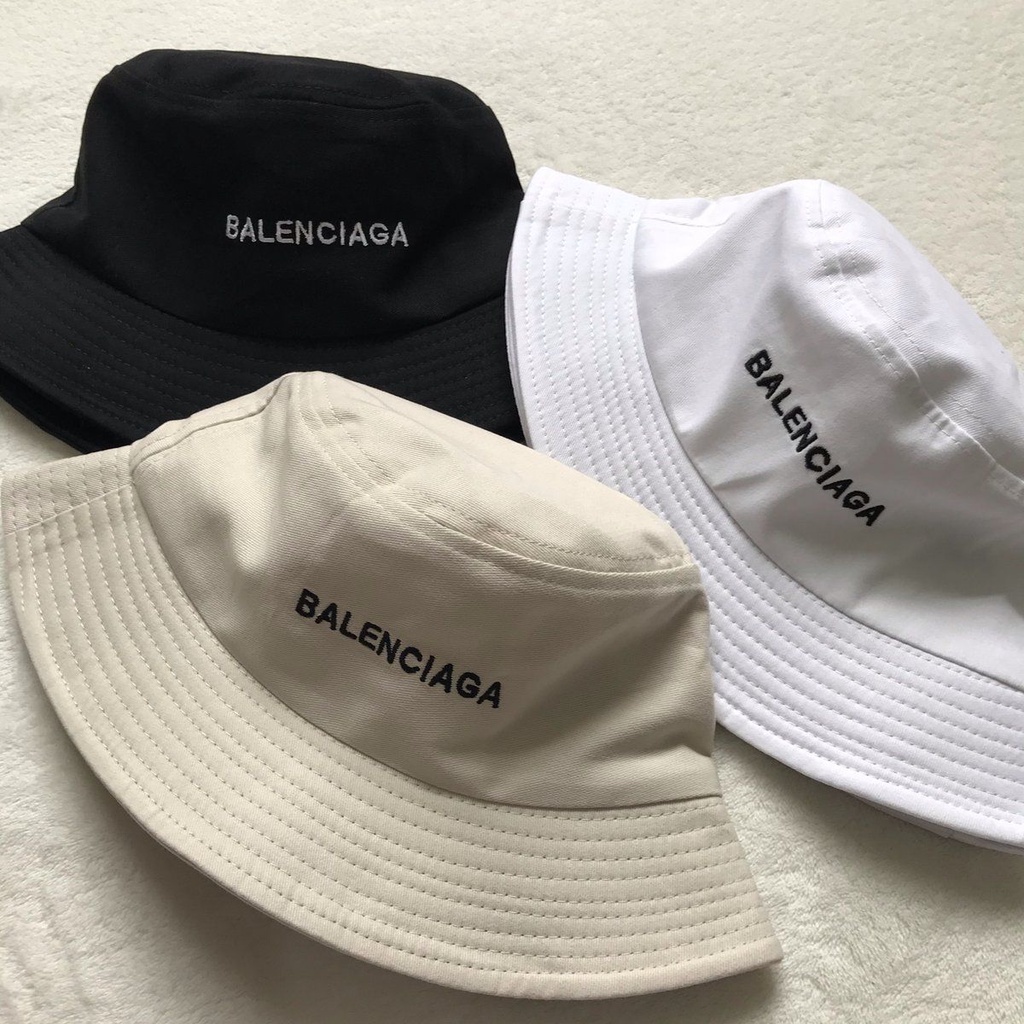 BUCKET HAT BALENCIIAGA / TOPI BUCKET BORDIR BALENCIIAGA UNISEX KUALITAS BORDIR PREMIUM