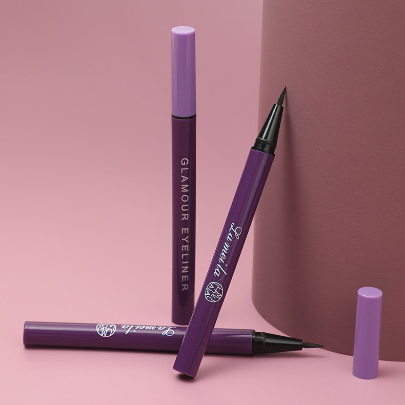 Lameila eyeliner Glamour purple eyeliner spidol pencil smart charm 824 waterproof anti air dan keringat