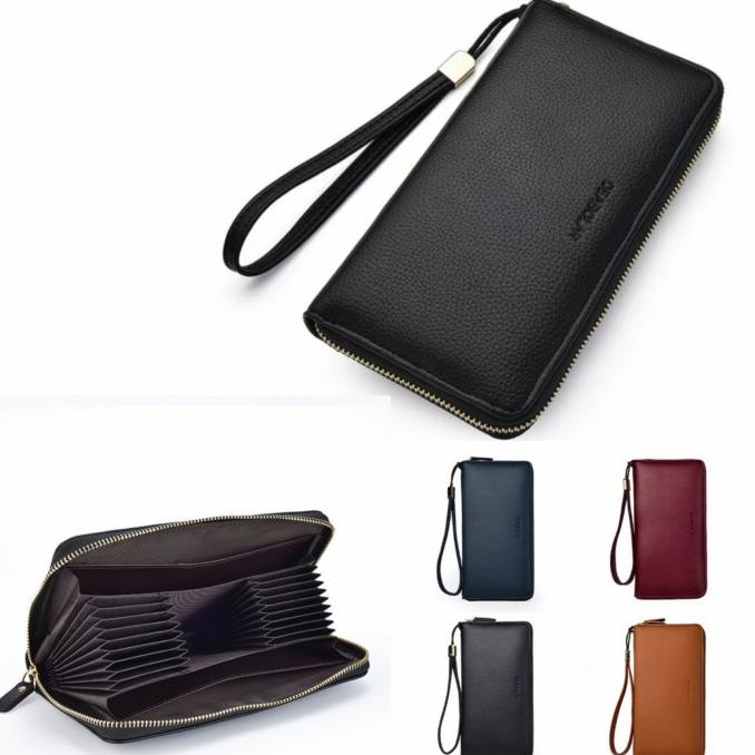 Dompet Kartu Clutch Card Holder Dompet Pria Wanita Dompet Panjang 3218