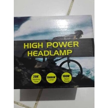 Senter Kepala Super terang dan Murah, Senter Kepala Cree LED XML-T6