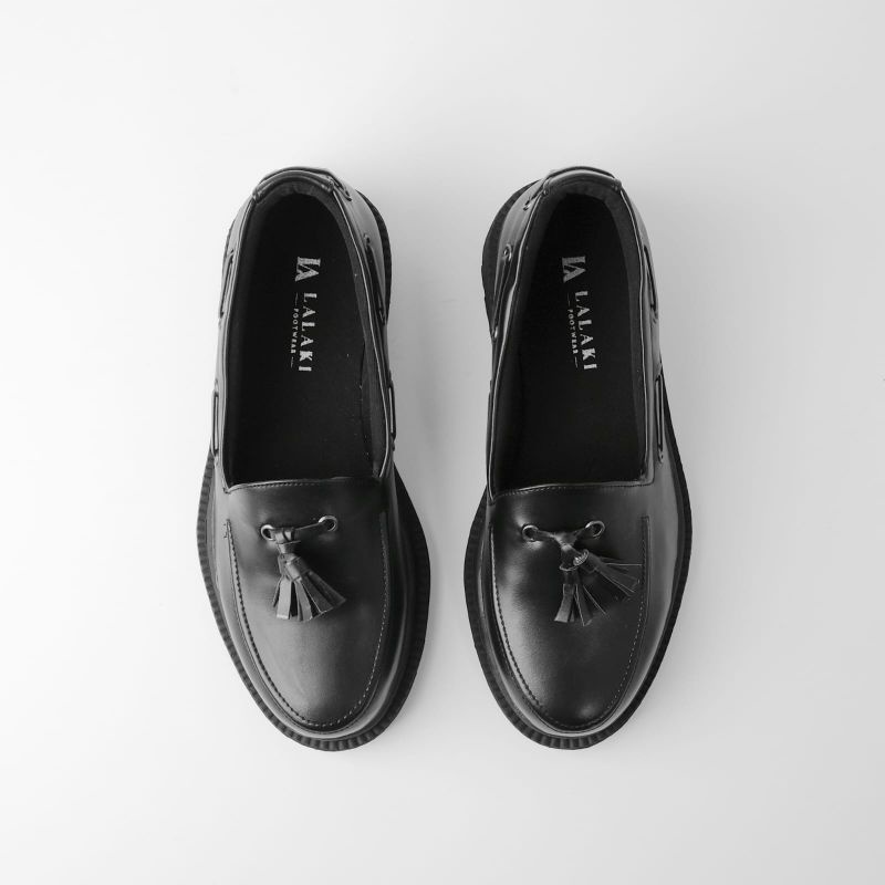 Sepatu Slip On &quot;XANDER OUTSOLE BLACK&quot; LIMITED EDITION