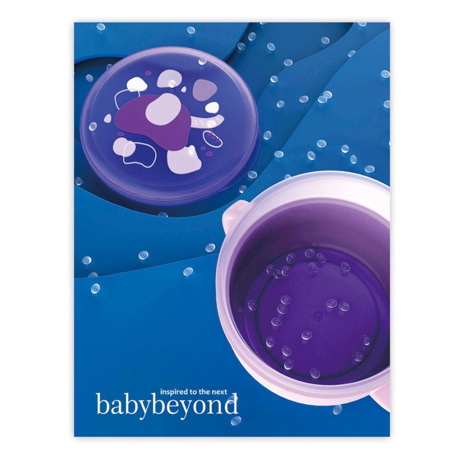 BABY BEYOND SNACK CONTAINER WITH LID 320ML / BB1050