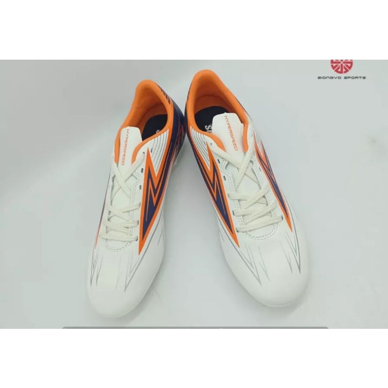 Sepatu Bola Specc Accelelator Lightspeed Super White