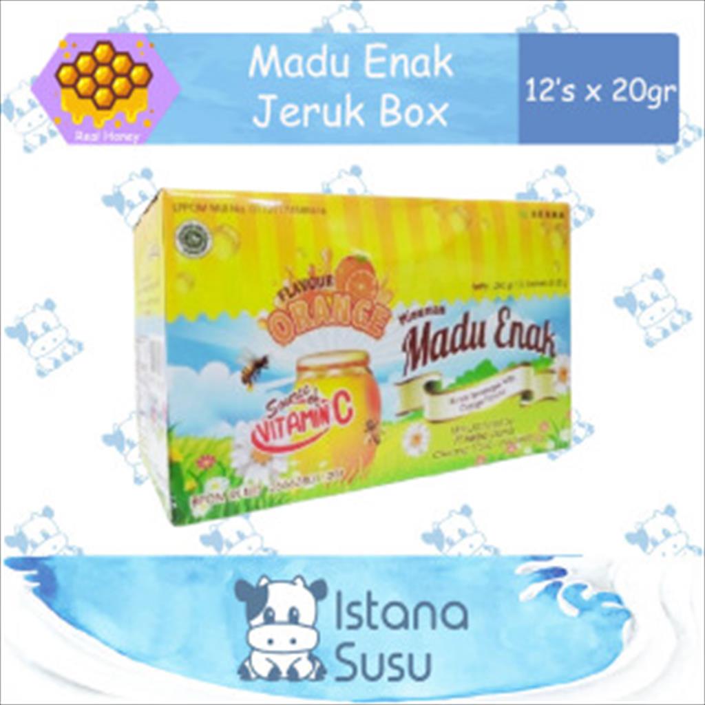 Madu Enak Jeruk Box 20gr x 12 Sachet