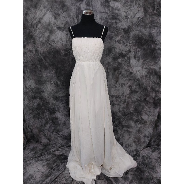 Gaun Preloved Putih  Prewed