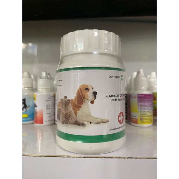 Diatomix Obat Pembasmi Cacing Kucing Dan Anjing 100gr / Obat Cacing Diatomix Pembasmi Parasit Internal