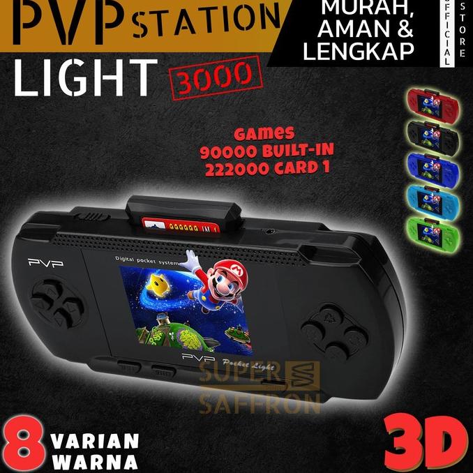 Mainan Anak Gameboy PVP Station Light Wide Screen LCD