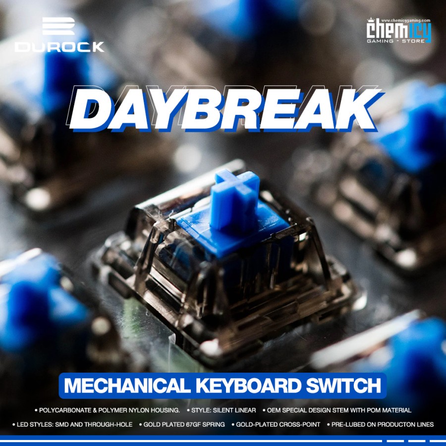 Durock Daybreak Silent Smokey Switch