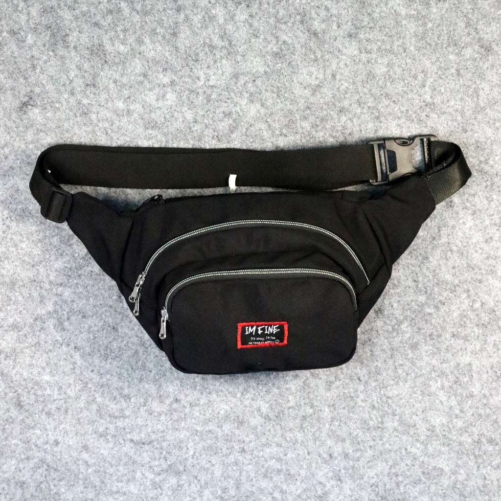 Tas Selempang Waterproof - Tas Anti Air - Tas Dada - Slingbag IMFINE