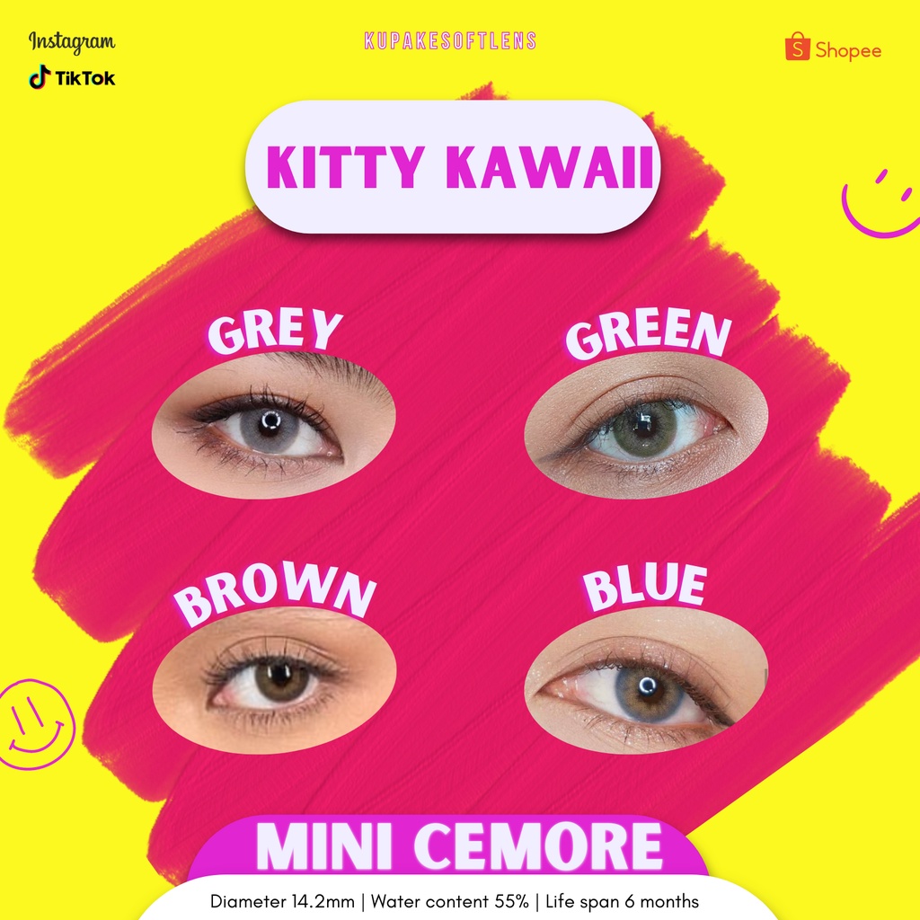 KUPAKESOFTLENS Mini Cemore Natural Softlens By Kitty Kawai