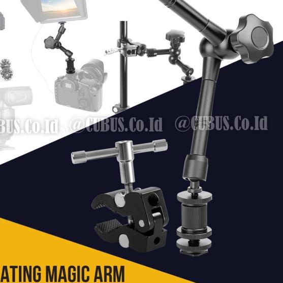 Magic Clamp / Magic Arm 11 Inch includ Super C-Clamp