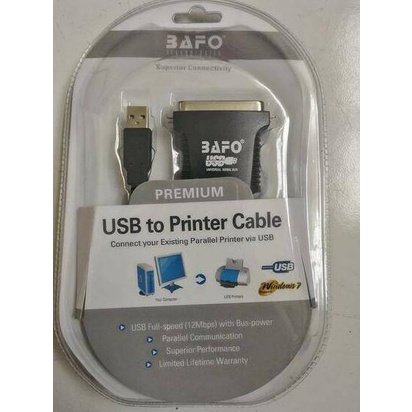 kabel usb to pararrel bafo ( usb to LPT )