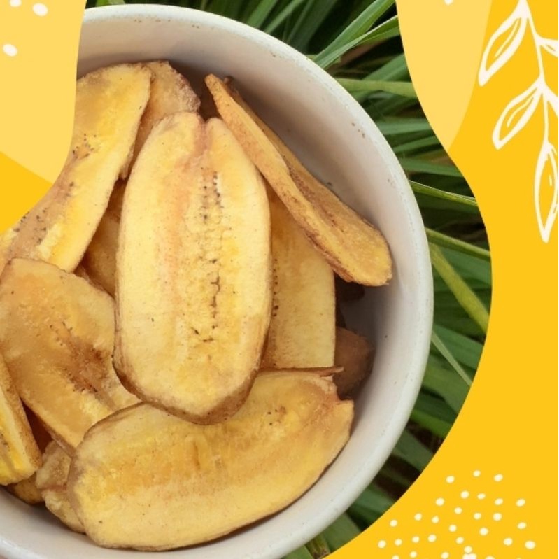 

Keripik pisang kepok original asin (250 gr)