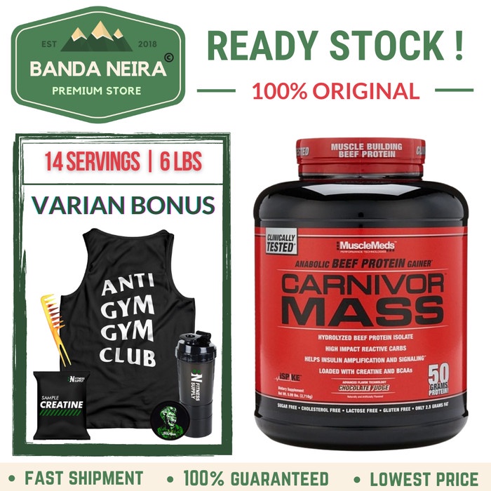 MuscleMeds Carnivor Mass Beef Protein