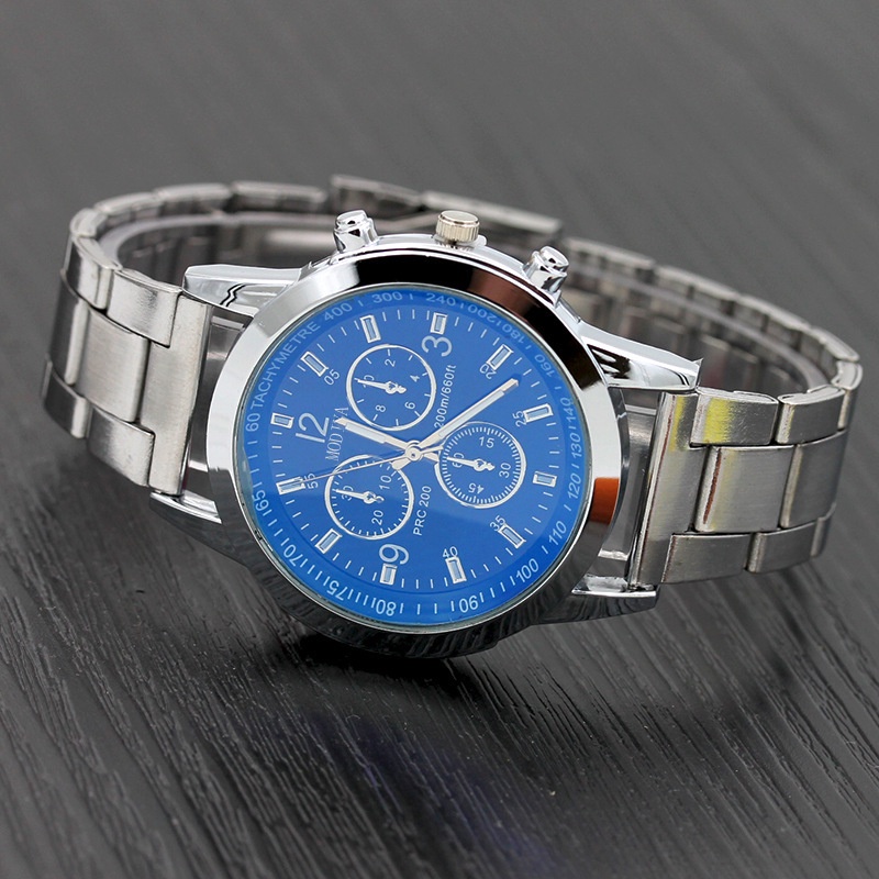 Jam Tangan Pria A0108 Bisnis Quartz Baja || Jam Tangan Pria A0108 Baja Enam Jarum Murah