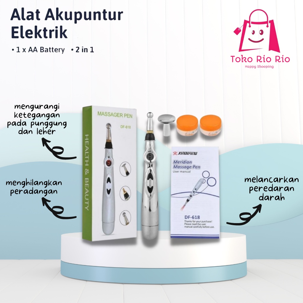 Original Akupuntur pen DF-618 Terapi massager pen laser Electronic Acupuncture Pen Electric