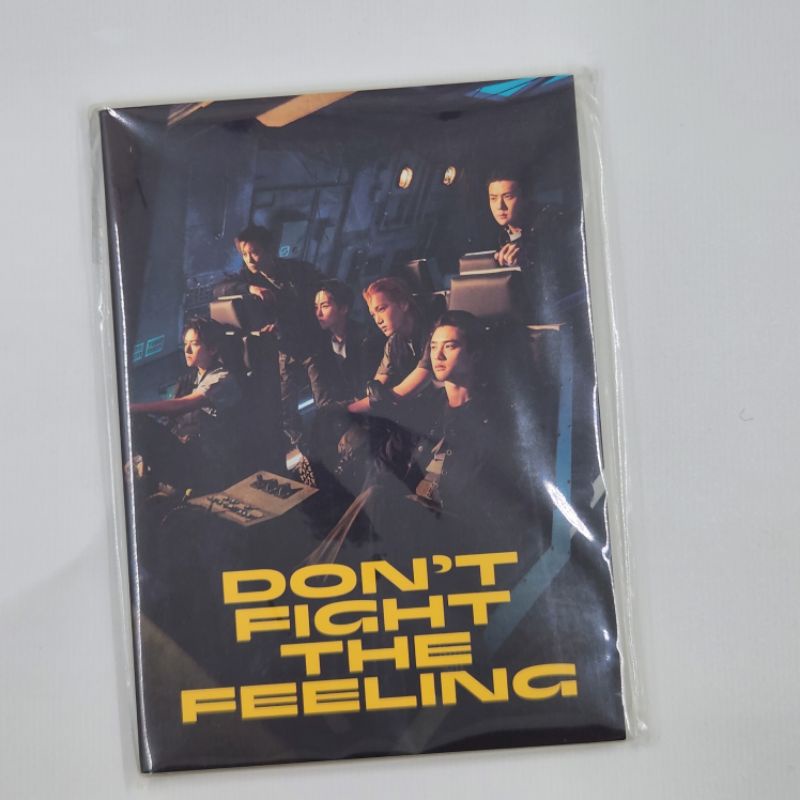 [Ready Stock] EXO 2021 Album Special Don't Fight The Feeling DFTF Official MD Postcard Book