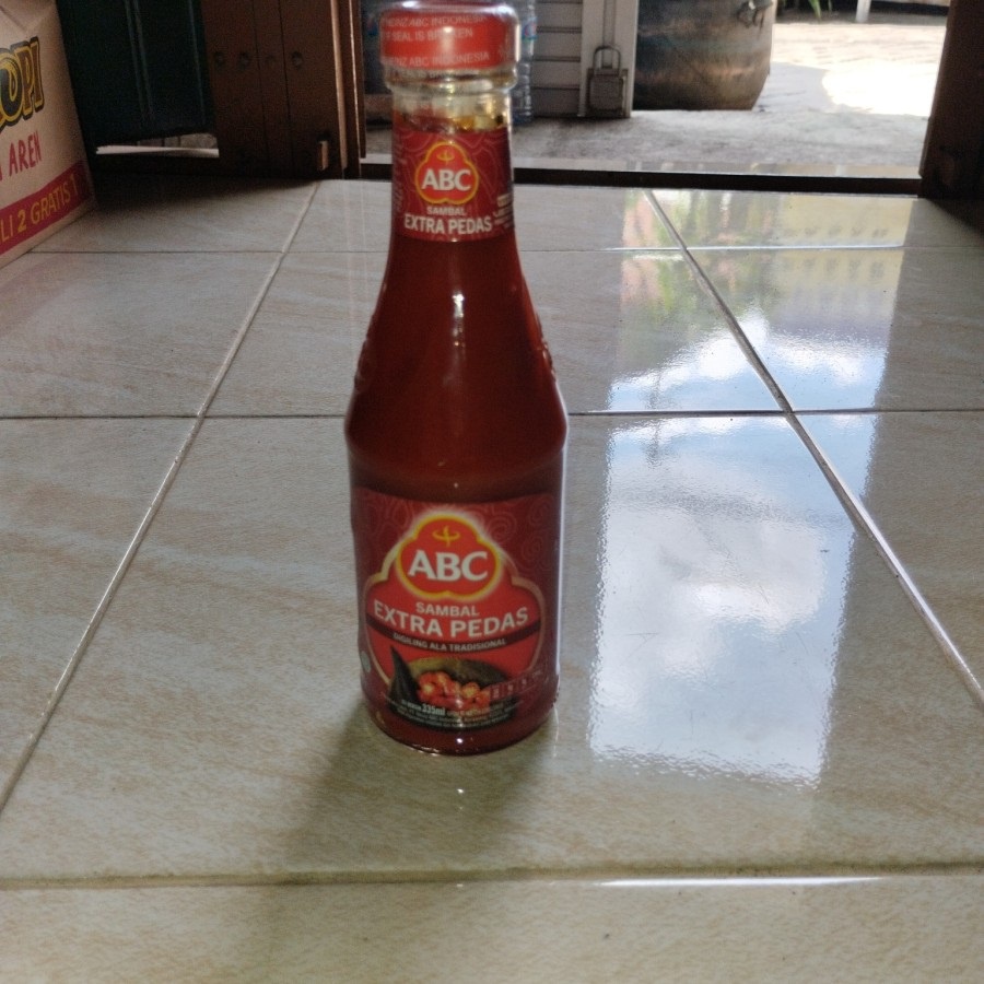 

ABC Sambal Extra Pedas botol kaca - 335 ml