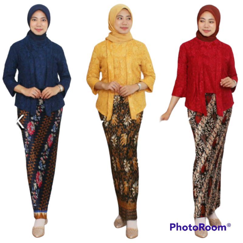 ATASAN KEBAYA KUTUBARU BROKAT/KEBAYA BROKAT BUSUI/KEBAYA WISUDA