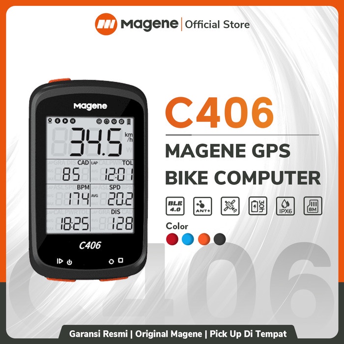 Magene C406 Bike Computer Package