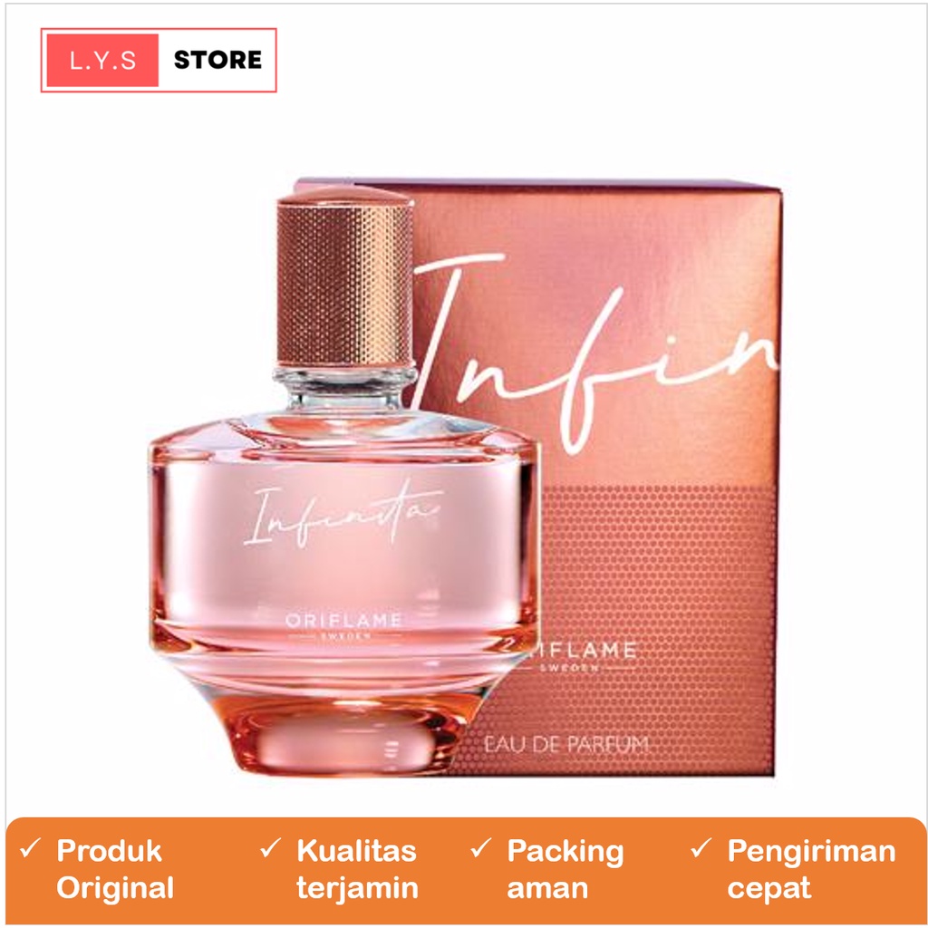 Kosmetik/Farfum wanita tahan lama dan wangi/Parfum wanita Oriflame/Infinita eau de parfume