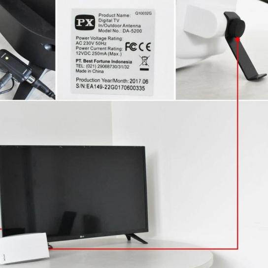 Antena DIgital TV PX DA-5200 model terbaru PX DA-5700