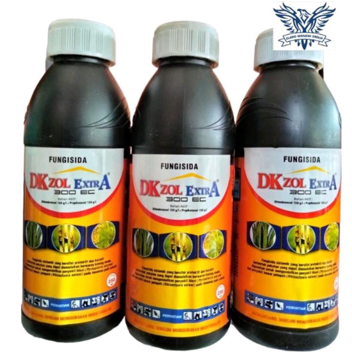 Fungisida DK Zol Extra 250ml DKZol Extra 300EC Bahan Aktif Difenokonasol 150 g/l + Propikonazol 150 