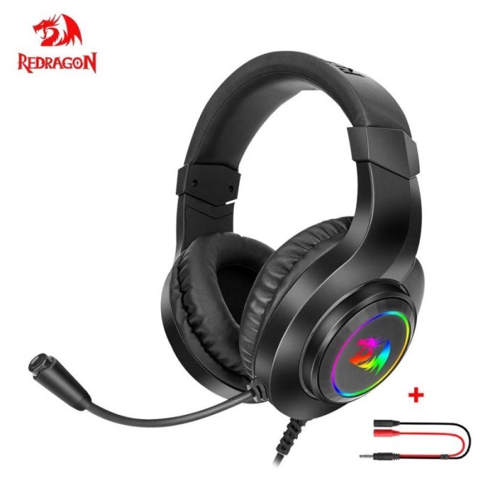 Headphone Redragon Gaming RGB AUX HYLAS H260RGB