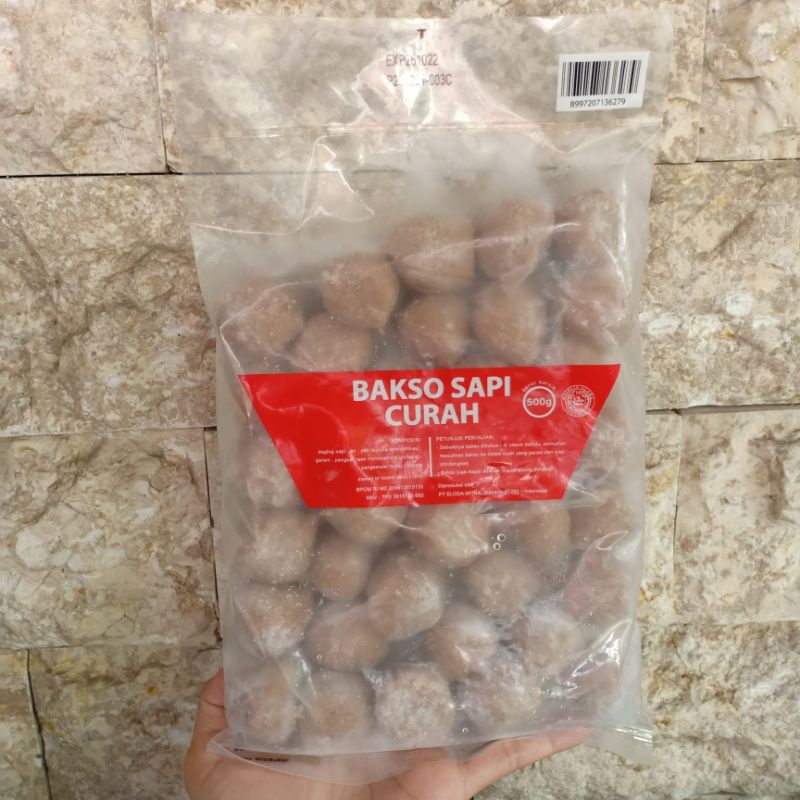 

Bernardi Bakso Sapi Curah 500 gram (36 pcs)