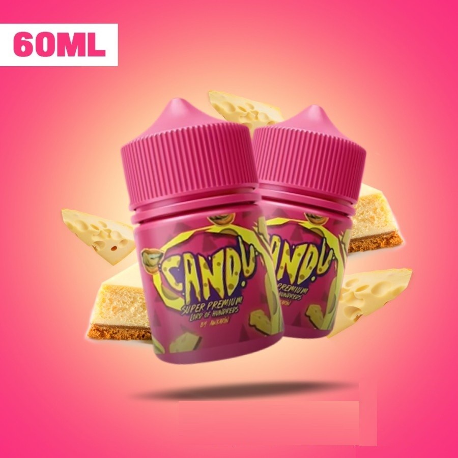 CANDU V4 SUPER PREMIUM LORD OF HUNDERDS CHEESE 60ML Authentic By Awkarin