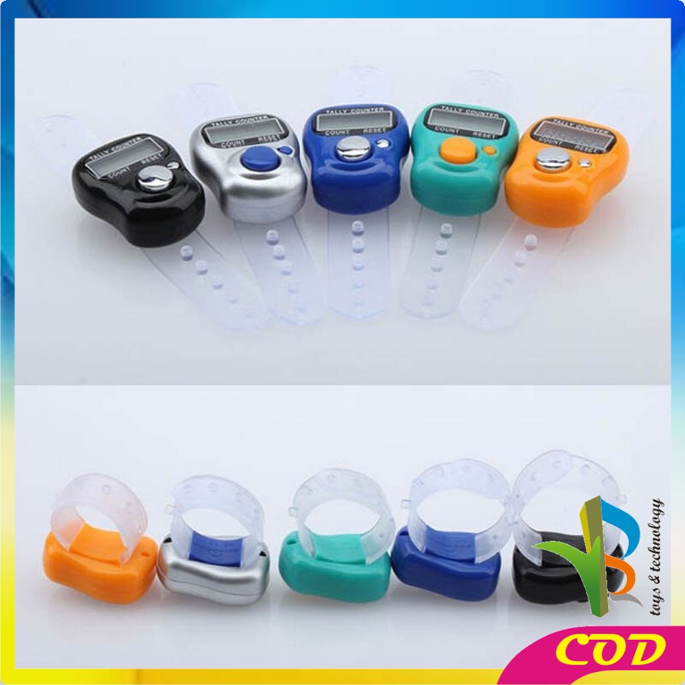 RB-C205 Tasbih Digital Mini Tally Counter Alat Hitung Tasbeh Digital / Finger Counter Import Murah