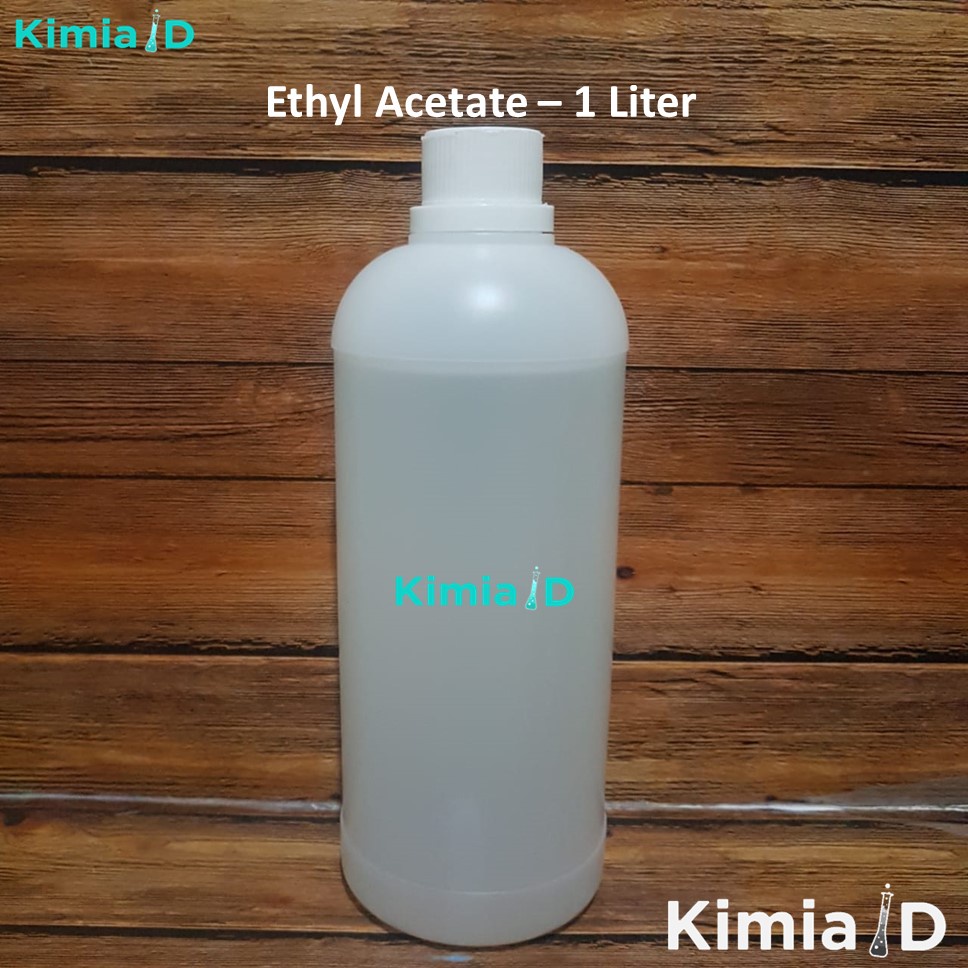 Ethyl Acetate 1 Liter Etil Asetat Cat Kuku Penghilang Cat Kuku Kutek