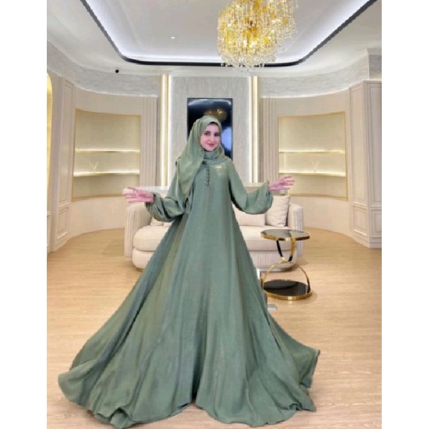 gamis+hijab Shella saukia
