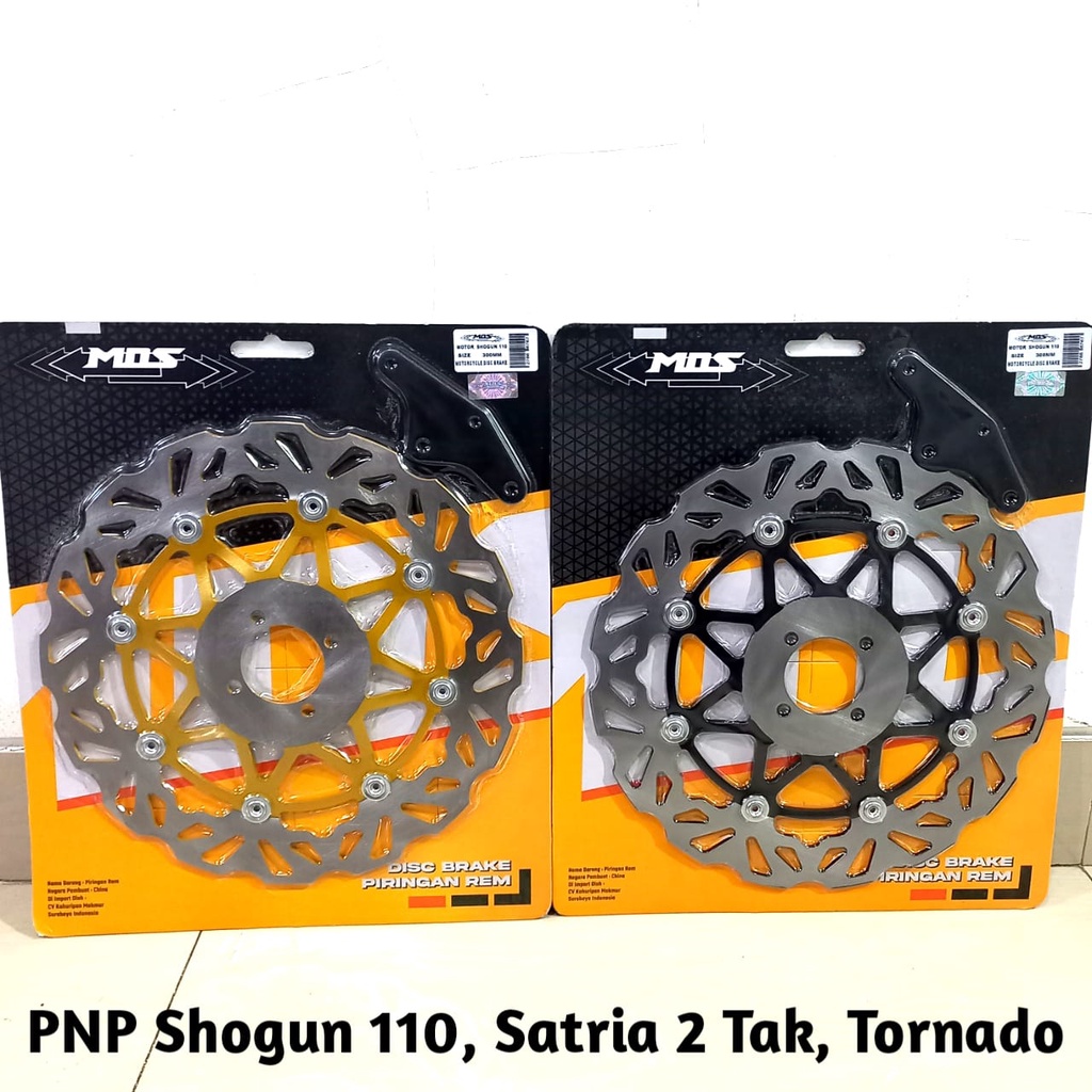 Piringan Cakram Shogun 300mm Model Moto1 Pro1 TDR PSM Shogun 110 Satria 2 Tak Tornado MOS