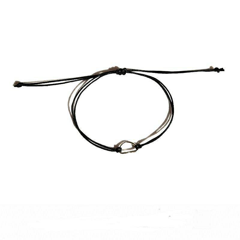 GELANG TALI HITAM TIPIS/COUPLE