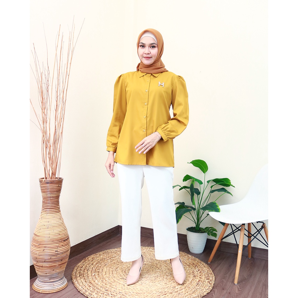 AUREL Shirt - Pakaian Wanita Terbaru by Hijab Mamah icis