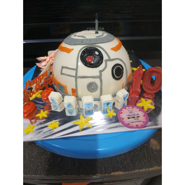 

pinata cake starwar