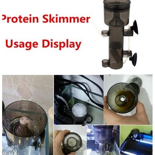 Protein Skimmer Risheng RS-4002 RS-4003 Nano Wood Air Stone - RS-4002