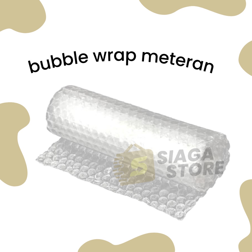 

Bubble Wrap Bening 100 cm x 125 cm Murah Tebal Tidak Mudah Kempes